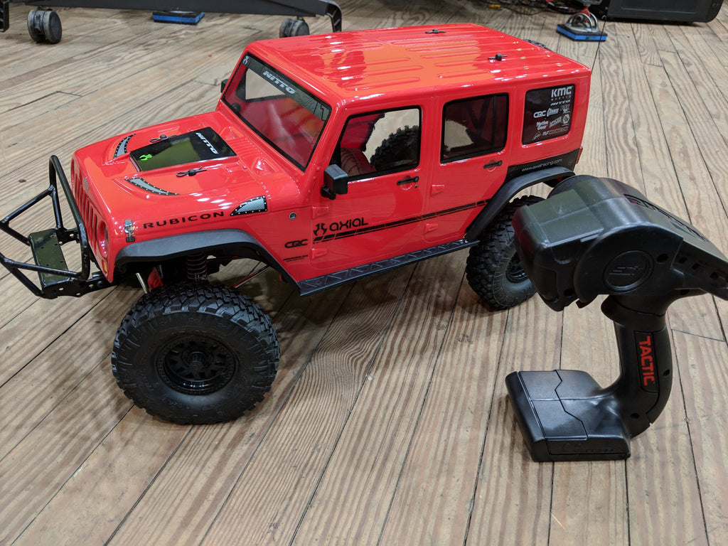 Axial SCX10ii CRC Jeep Wrangle RC Crawler Project