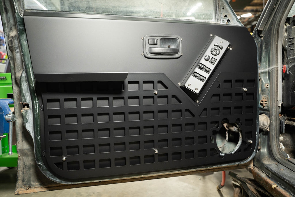 Jeep Cherokee XJ Aluminum Door Panels - Full Replacement All Metal