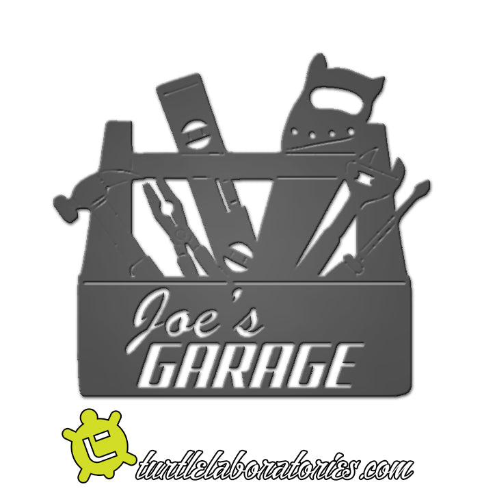 Custom Tool Box Garage Sign