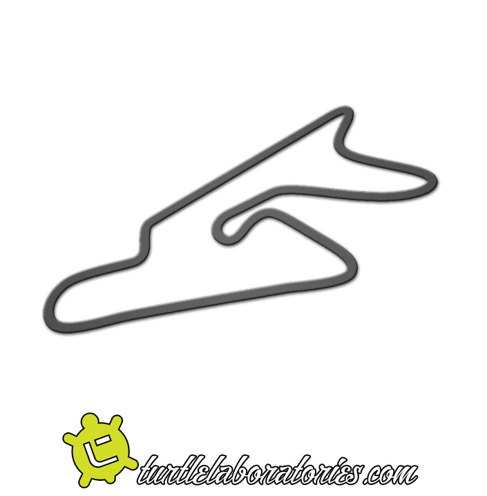 Dubai Autodrome International Course Race Track Sculpture