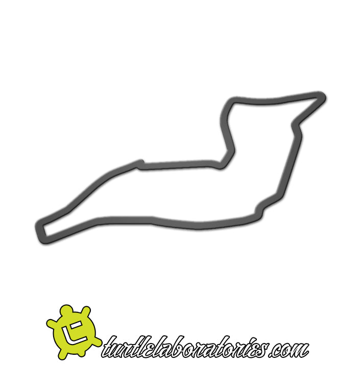 Imola Circuit Race Track Sculpture