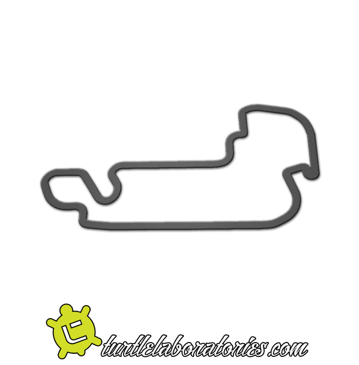 Indianapolis Motor Speedway Moto GP Race Track Sculpture