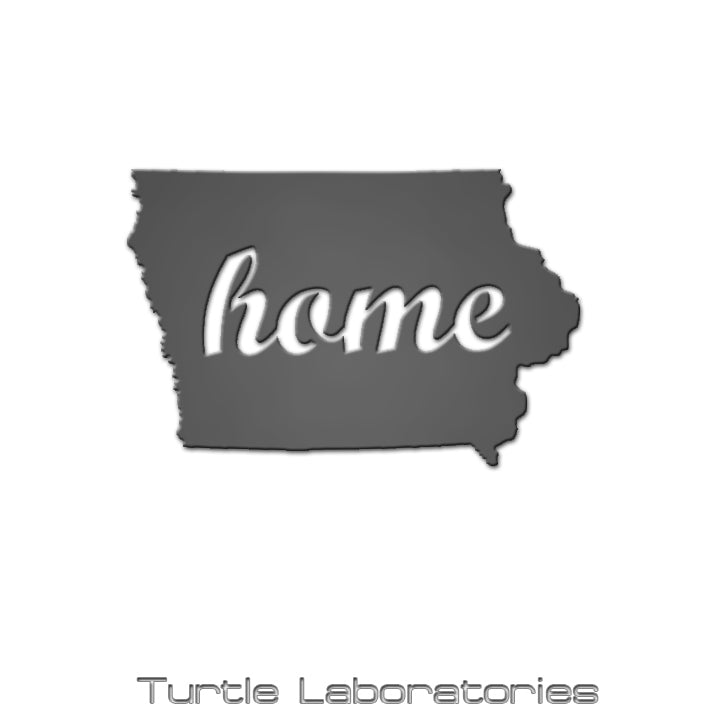 Iowa State Home Sign