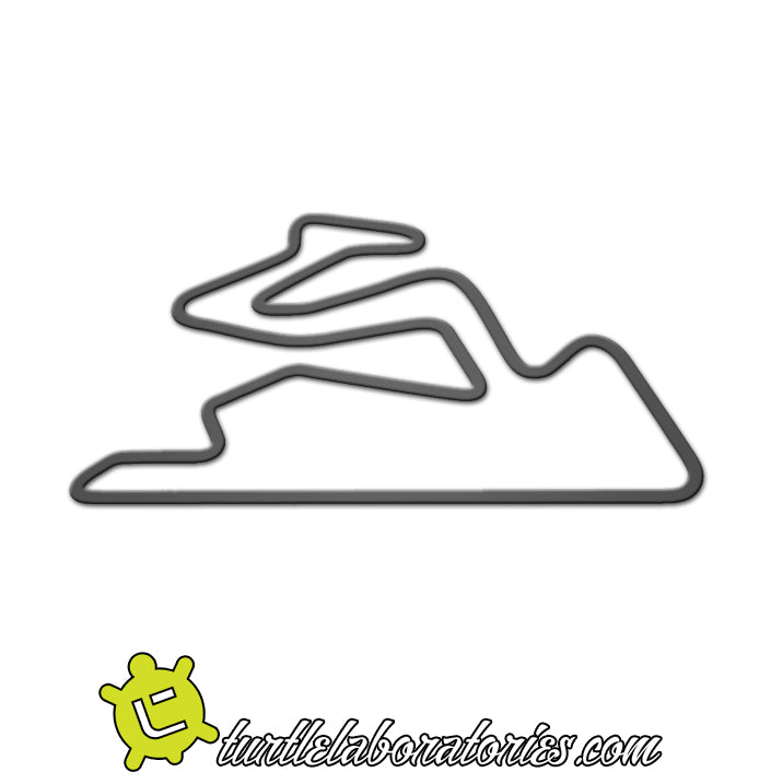 Monte Blanco Variant 5 GP Circuit Race Track Sculpture